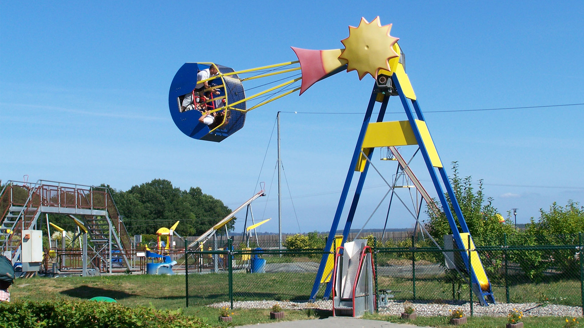 Der Komet als Attraktion im Rügen Park